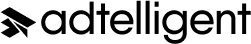 Adtelligent Logo Solid (Black and White)