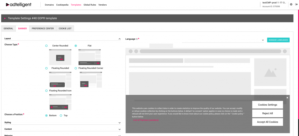 Adtelligent Product Updates Q1 2022 1 Adtelligent Consent Management Platform