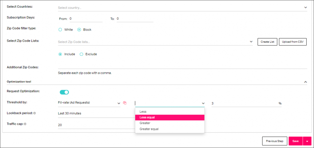 New rulest for request optimization tools