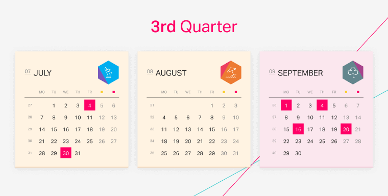 Holidays for marketers Q3 2025