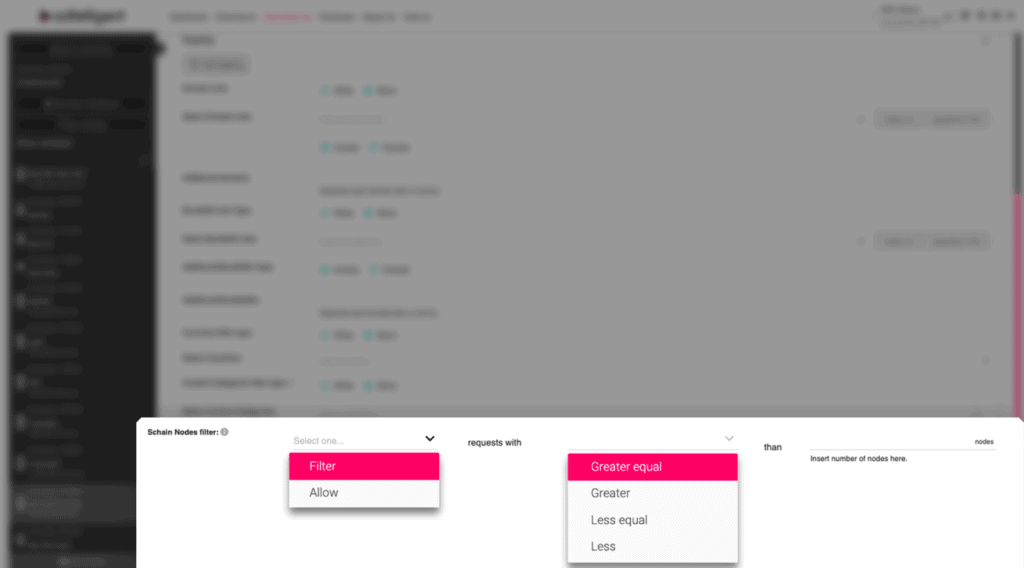 Schain Nodes Targeting - SSP product updates