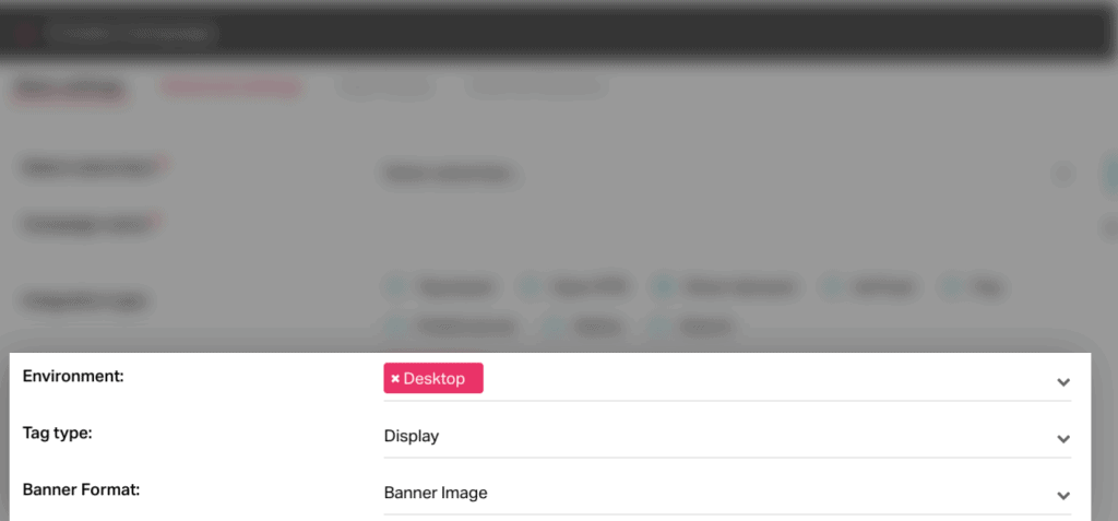 New Display Tag Type for Direct Demand Campaigns
