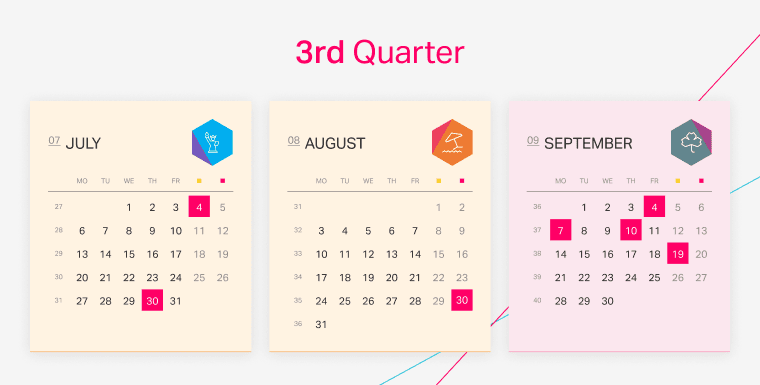 Marketing Calendar 2026 With Template For Your Marketing Strategy 3 Holidays for marketers Q3 2026