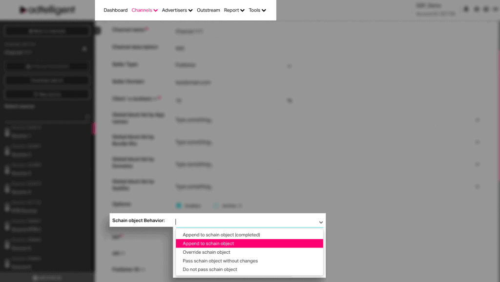 Configuring SupplyChain | Supply Path Optimization